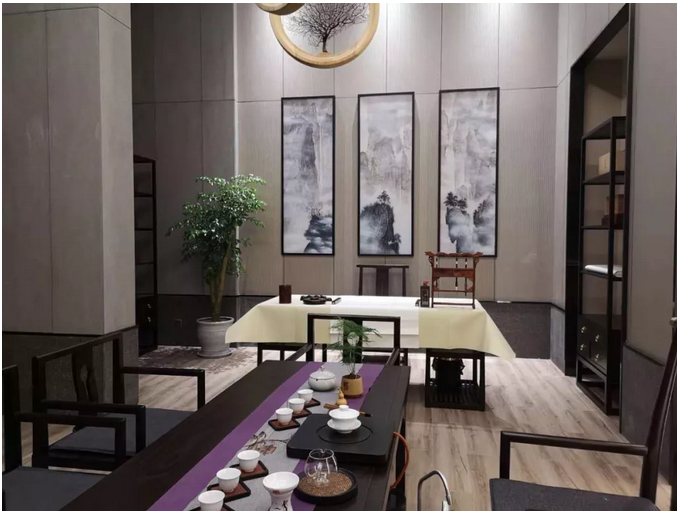 一竞技茶楼环境